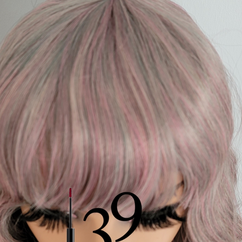 Sexy human hair bangs wig - Picture 3 of 4